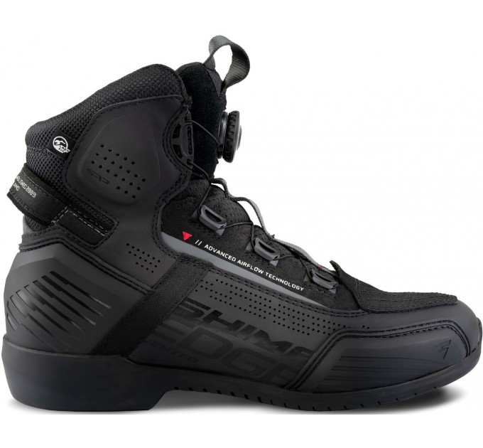 Ghete moto dama SHIMA EDGE VENT LADY BLACK