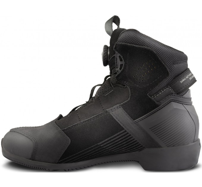 Ghete moto dama SHIMA EDGE VENT LADY BLACK