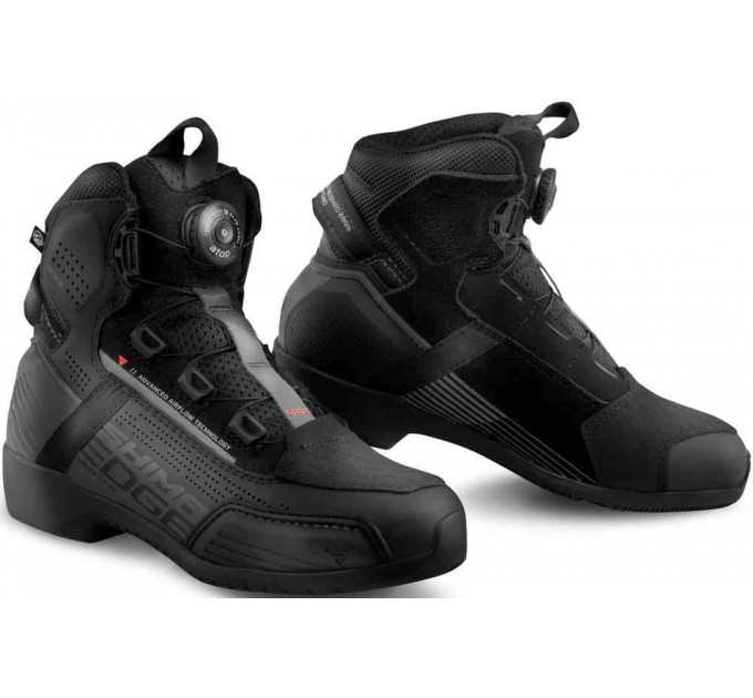 Ghete moto dama SHIMA EDGE VENT LADY BLACK