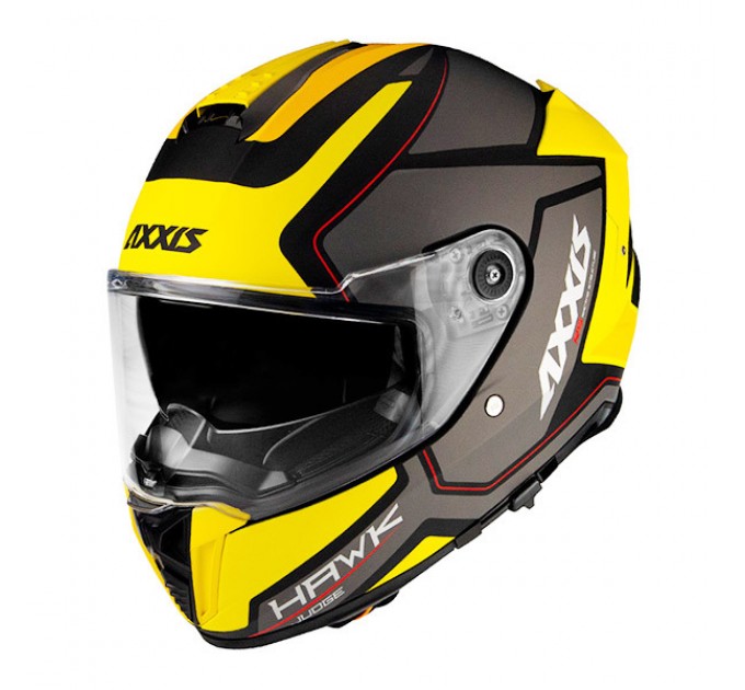 Casca Axxis Hawk Sv Evo Matt Fluor Yellow