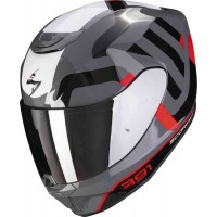 Casca Scorpions Exo 391 Arok Grey/Black/Red