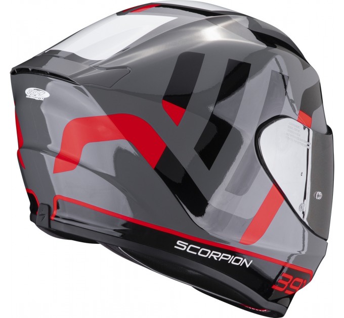 Casca Scorpions Exo 391 Arok Grey/Black/Red