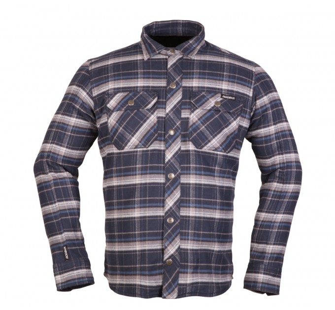 Cămașa Modeka Nooner Blue/Beige