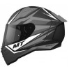 Casca MT REVENGE 2 B0 KLEY BLACK/GREY GLOSS