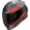 Casca Scorpions Exo 491 Abilis Matt Black/Grey/Red 