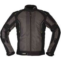 Geaca moto Modeka Khao Air Dark Grey / Black