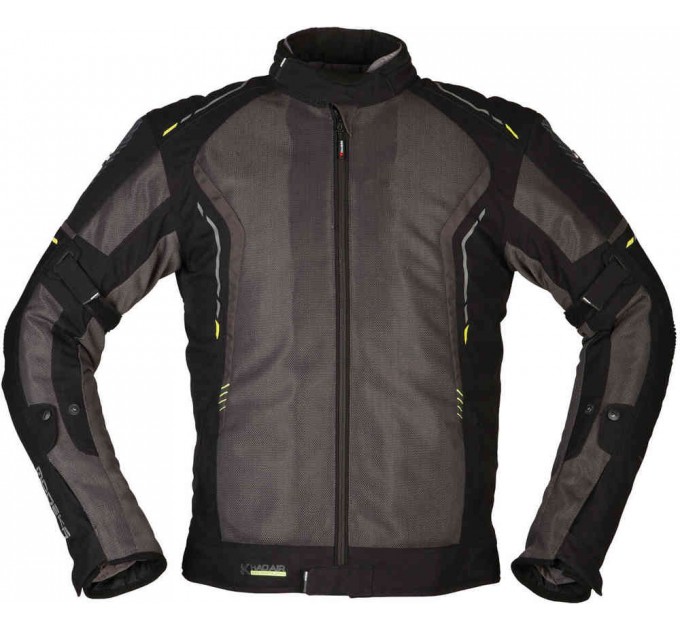 Geaca moto Modeka Khao Air Dark Grey / Black