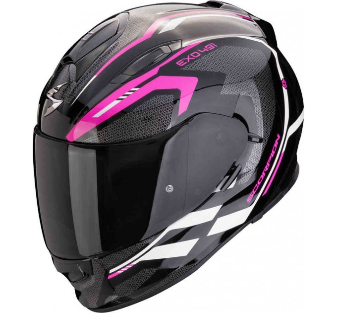 Casca Scorpions Exo 491 Kripta Black/Pink