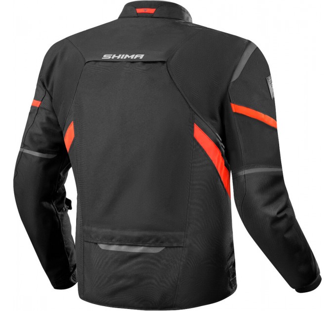 Geaca moto SHIMA RUSH 2 Black/Red