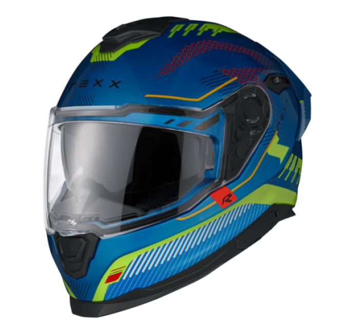 Casca NEXX Y100R BARON SKY BLUE NEON