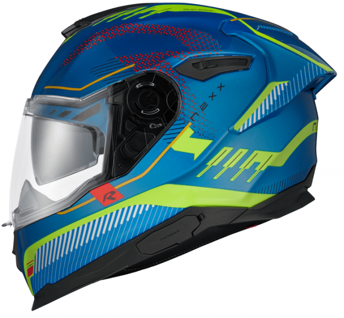 Casca NEXX Y100R BARON SKY BLUE NEON