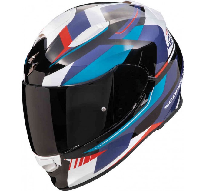 Casca Scorpions Exo 491 Abilis Black/Red/Blue