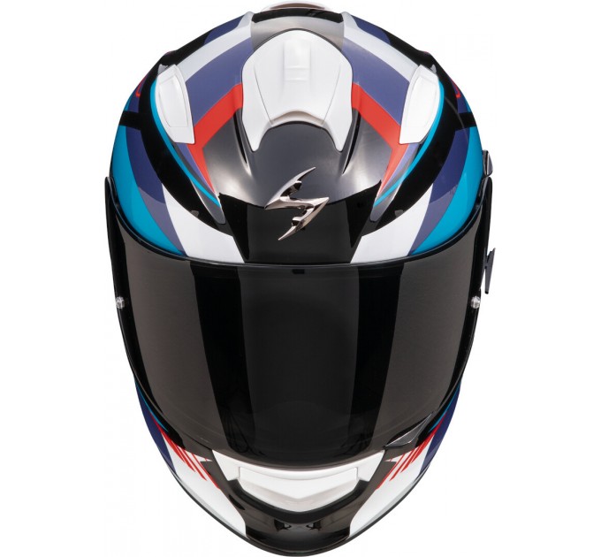 Casca Scorpions Exo 491 Abilis Black/Red/Blue