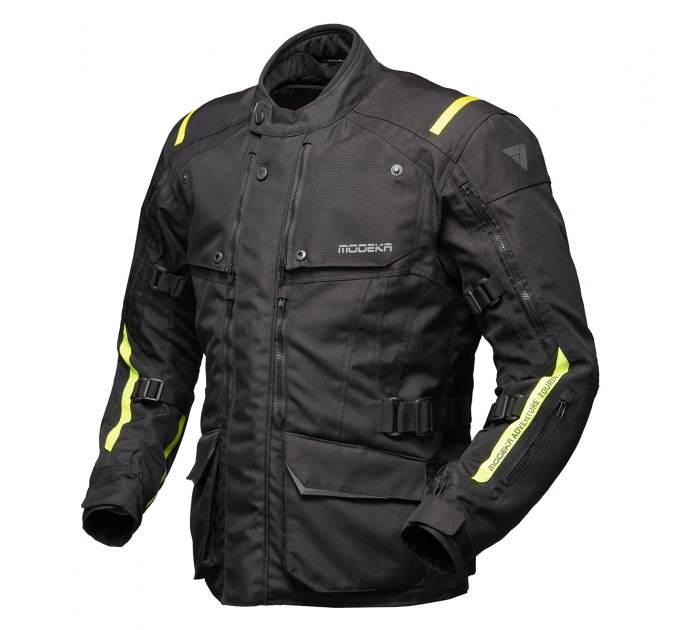 Geaca Modeka Varus Black/Yellow