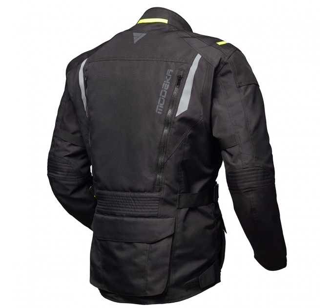 Geaca Modeka Varus Black/Yellow