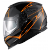 Casca NEXX Y100 B-SIDE BLACK ORANGE