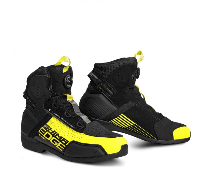 Ghete moto SHIMA EDGE Vent Fluo