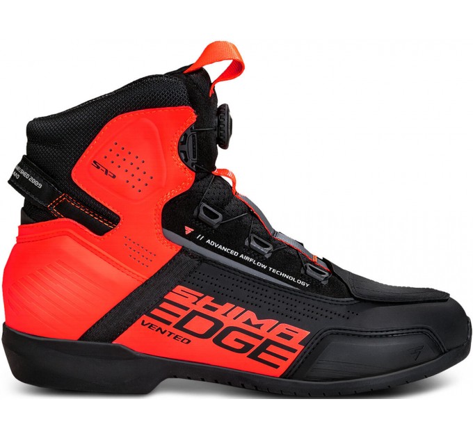Ghete moto SHIMA EDGE VENT Red