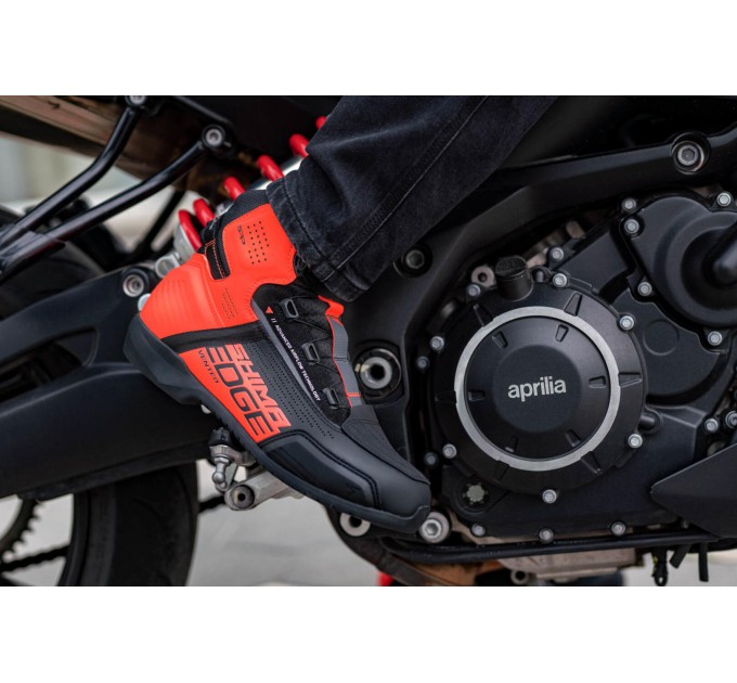Ghete moto SHIMA EDGE VENT Red