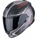 Casca Scorpions Exo 491 Run Black Matt/Red