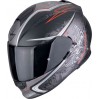 Casca Scorpions Exo 491 Run Black Matt/Red