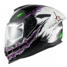 Casca NEXX Y100R NIGHT RIDER WHITE