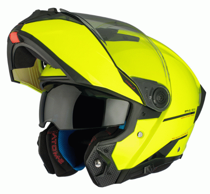 Casca MT ATOM 2 SV A3 FLUO YELLOW