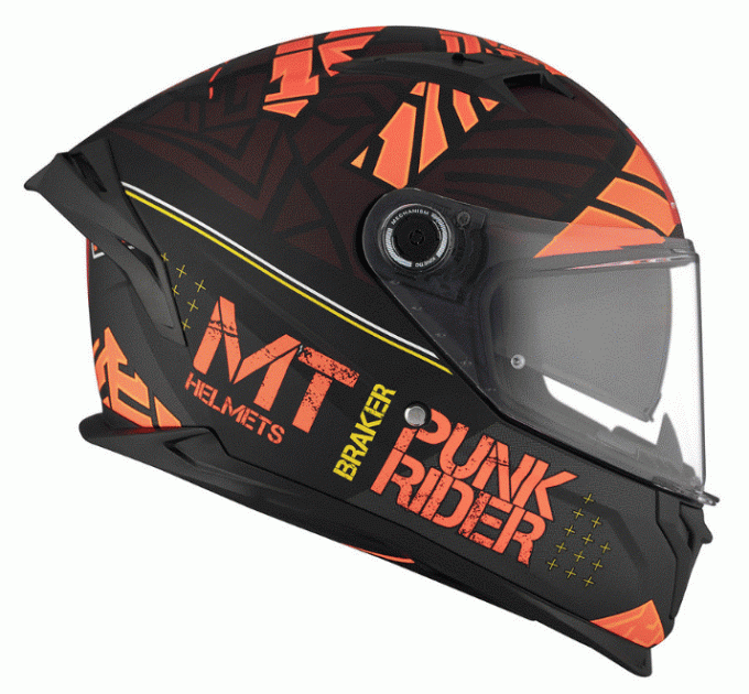 Casca MT BRAKER SV PUNK RIDER B5 MATT