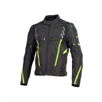 Geaca moto din textil SECA AVATAR II FLUO YELLOW