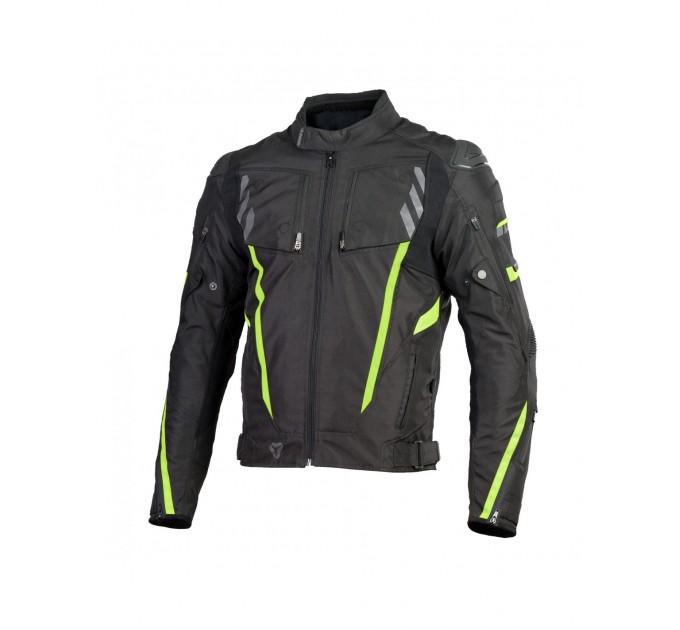 Geaca moto din textil SECA AVATAR II FLUO YELLOW