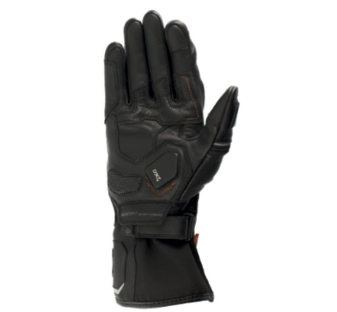 Manusi moto textil Seca storm tex, Negru