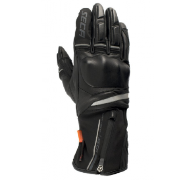 Manusi moto textil Seca storm, Negru