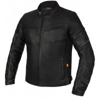 Geaca moto din piele SECA DARKSIDE TFL BLACK