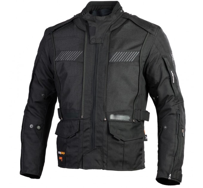 Geaca moto din textil SECA STRADA EVO black