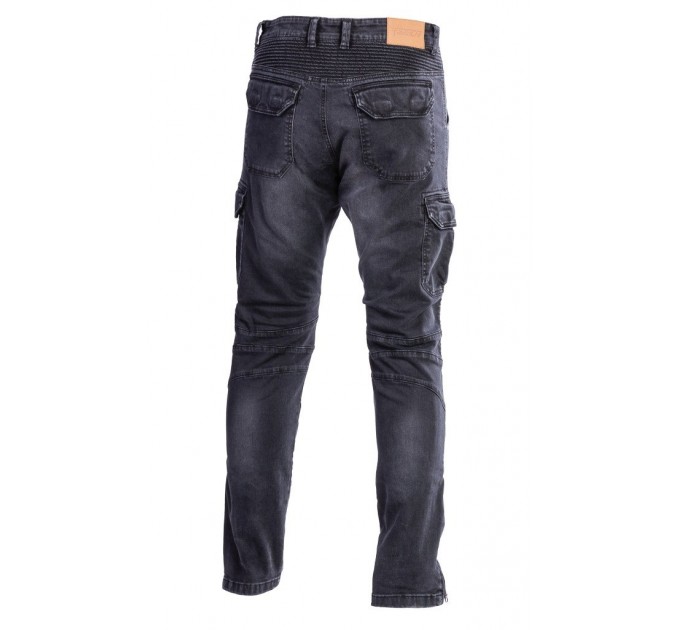 Blugi moto SECA SQUARE SLIM FIT BLACK