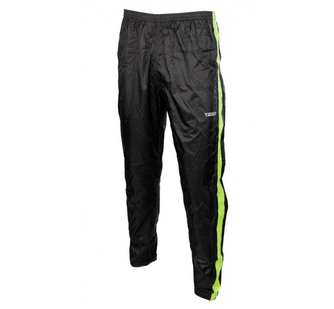 Pantaloni ploaie SECA DROP BLACK/FLUO