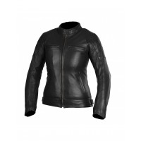 Geaca din piele pentru femei SECA BONNEVILLE BLACK