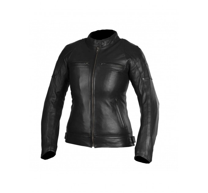 Geaca din piele pentru femei SECA BONNEVILLE BLACK