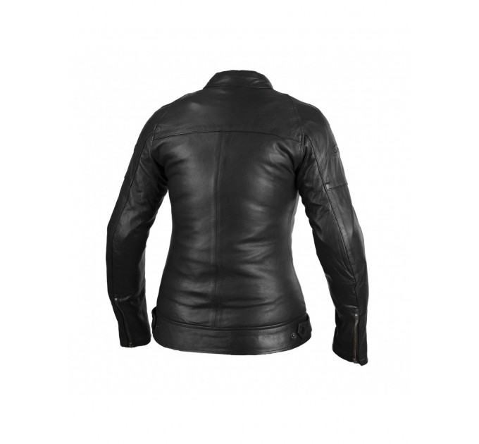 Geaca din piele pentru femei SECA BONNEVILLE BLACK